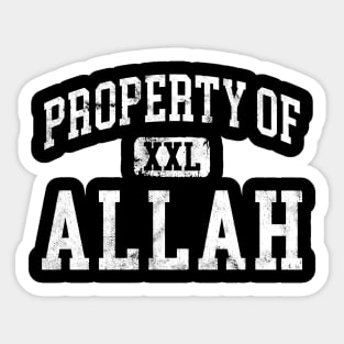 property of allah Sticker